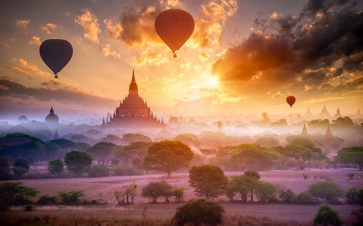 3 điểm hấp dẫn nhất trong tháng 10 ở Myanmar 