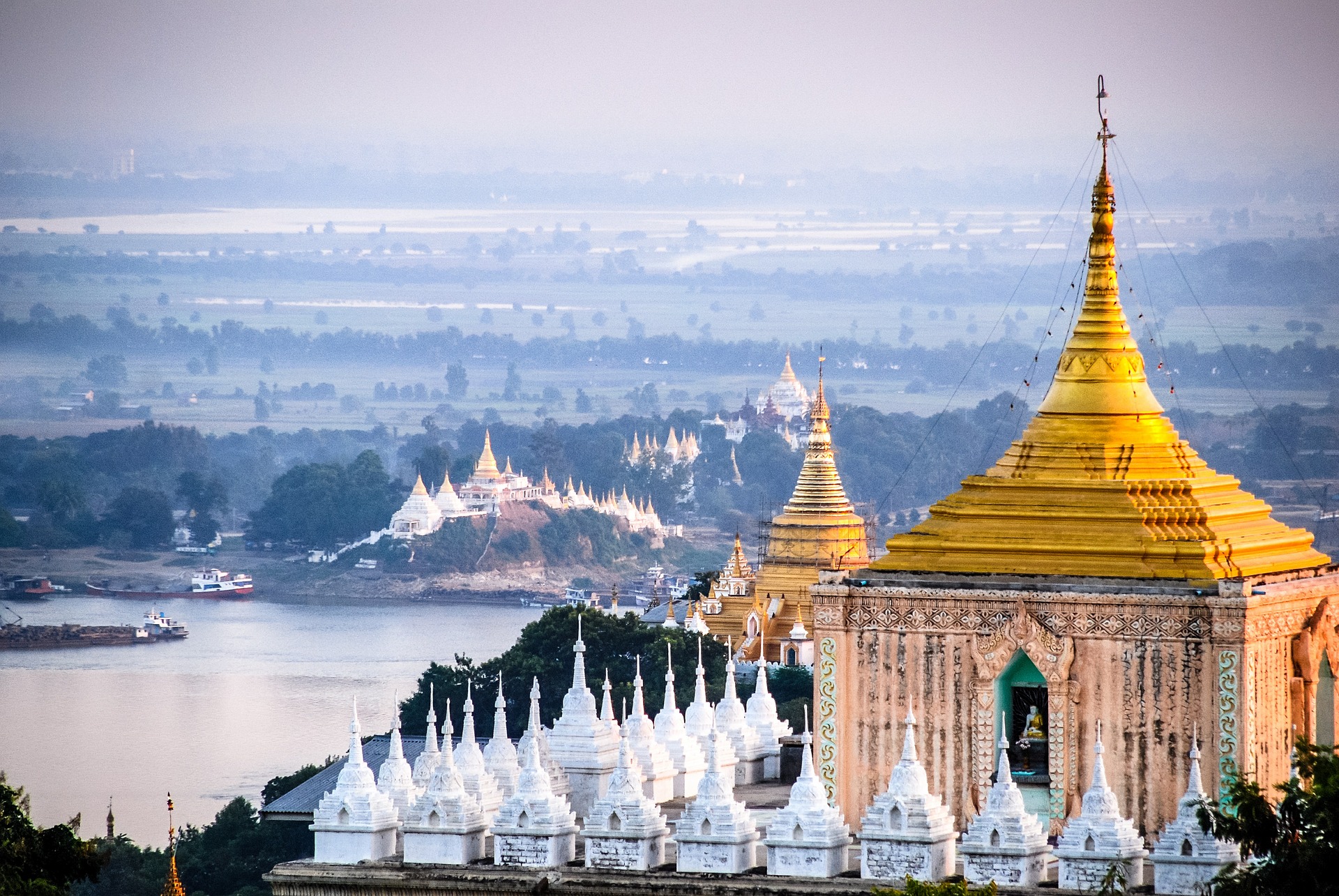 Khám phá bí ẩn những ngôi chùa nổi tiếng nhất Mandalay Myanmar